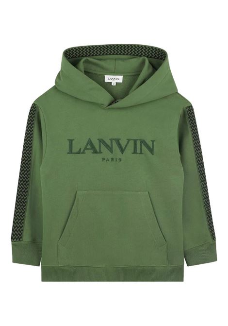 Felpa  con cappuccio LANVIN KIDS | N30295625